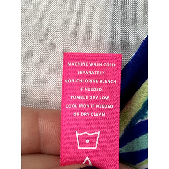 Lilly Pulitzer Reversible Florin dress Nest to Nothing/Twilight blue, size XXS - Picture 5 of 9